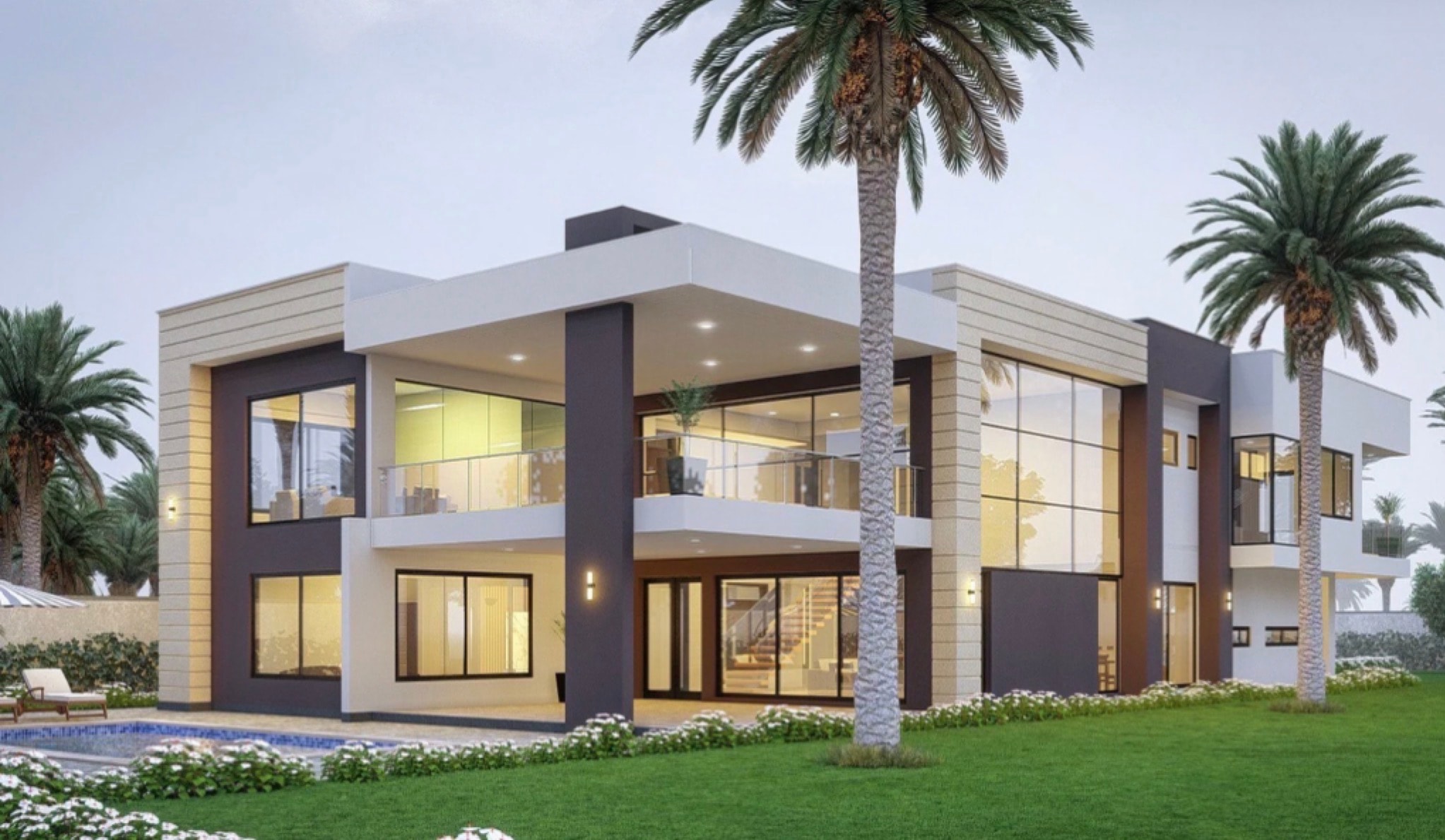 Luxury villa residential development
