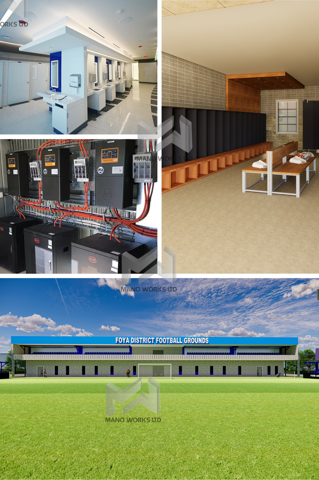 JNB Foundation — Foya District Football Ground Mini Stadium view 2